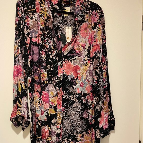 Nwt Anthropologie Maeve Floral Tunic 